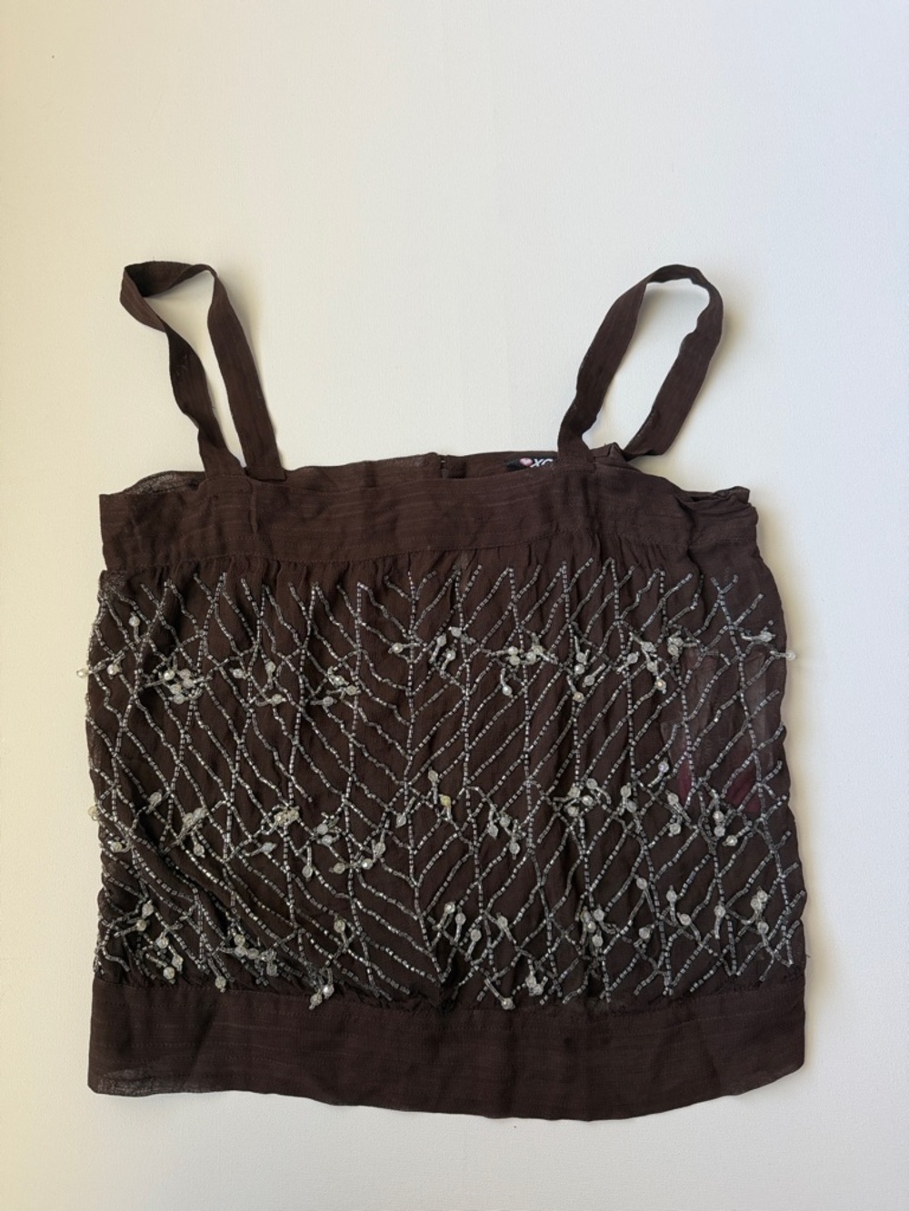 XOXO beaded top